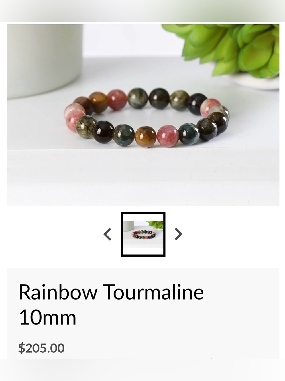 Multicolor Natural Stone Beaded Stretch Bracelet for Women
